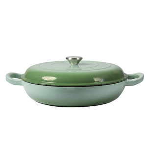  3.5L Enamel Dutch Oven Pan in Green Colour