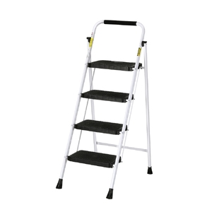 4 Step Ladder Multi-Purpose Folding Steel Light Weight Platform