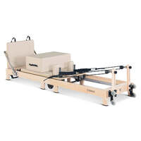 Contour Folding Wooden Pilates Reformer Machine Set (Beige)