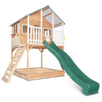 Winchester Cubby House with Elevation Platform and Green Slide