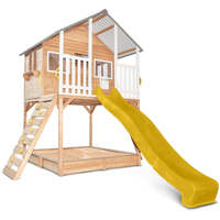 Winchester Cubby House with Elevation Platform and Yellow Slide