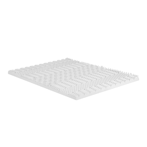 Memory Foam Mattress Topper 7-Zone Airflow Pad 8cm Double White