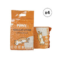 2.5kg Tofu Cat Litter Clumping Flushable Fast Super Absorben Natural x4