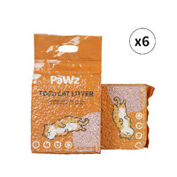  2.5kg Tofu Cat Litter Clumping Peach