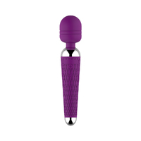  Clitoral Stimulator Wand Vibrator Violet