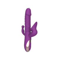  Vibrator Dildo Sucking Licking Purple