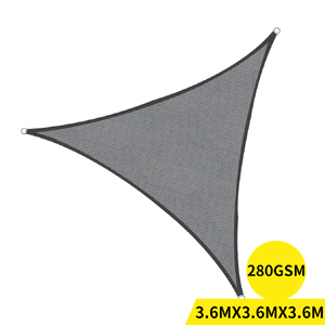 Outdoor Awning Cloth Sun Shades Sail Charcoal 280