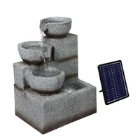  Solar Fountain Water Bird Bath