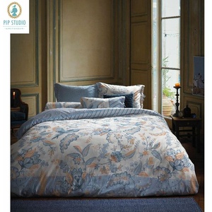 Royal Birds Cotton Blue Quilt Cover Set By Pip Studio