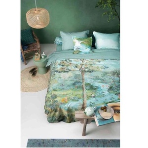 Pip Paradise Cotton Green Quilt Cover Set By Pip Studio