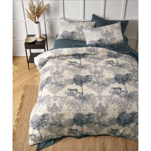 Matteo Printed Microfibre Quilt Cover Set by The Big Sleep King