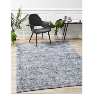 Allure Indigo Cotton Rayon Rug by Rug Culture - 280X190CM