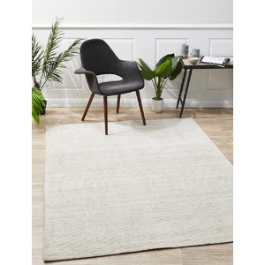 Allure Ivory Cotton Rayon Rug by Rug Culture - 225X155CM