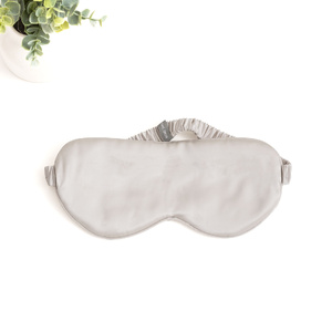 100% Mulberry Silk Silver Eye Mask by Renee Taylor