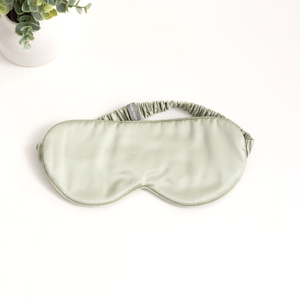 100% Mulberry Silk Sage Eye Mask by Renee Taylor