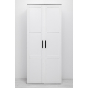 STOCKHOLM UNIVERSAL STORAGE CUPBOARD - HAMPTONS - DECO BLACK HANDLE