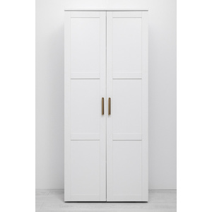 STOCKHOLM UNIVERSAL STORAGE CUPBOARD - HAMPTONS - DECO GOLD HANDLE