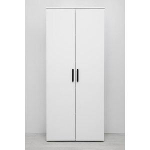 STOCKHOLM UNIVERSAL STORAGE CUPBOARD - SLIM SHAKER PANEL - DECO BLACK HANDLE