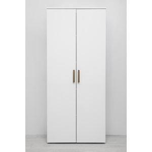 STOCKHOLM UNIVERSAL STORAGE CUPBOARD - SLIM SHAKER PANEL - DECO GOLD HANDLE