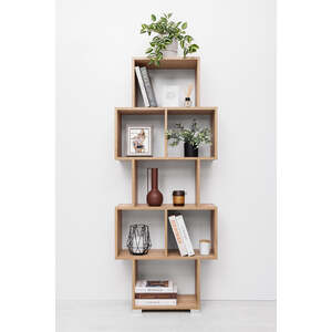 LISBON DISPLAY SHELF - NATURAL OAK