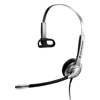 SENNHEISER Over the head, Narrow Band monaural headset, ultra noise cancelling mic, Activegard