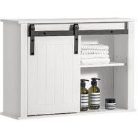 Bathroom Wall Cabinet Storage Cupboard