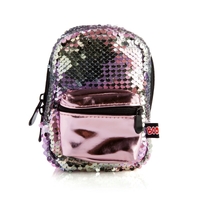 Pink Sequins Backpack Mini