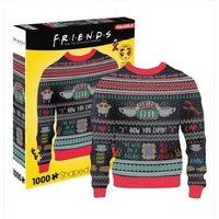 Friends Ugly Sweater Shaped Puzzle 1000 Piece