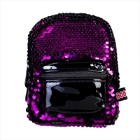 Purple Sequins Backpack Mini