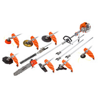 62CC Pole Chainsaw Hedge Trimmer Saw Brush Cutter Whipper Snipper Multi Tool