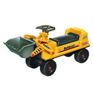  Kids Ride On Bulldozer Digger Tractor Excavator Toy Car with Helmet