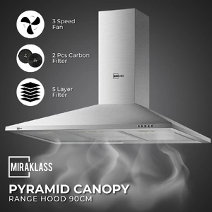 Pyramid Rangehood 90cm