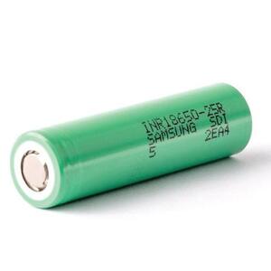 Rechargeable Batteries - Samsung 25R INR 18650 20A 2500mAh 3.7V Lithium Battery