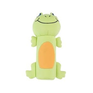 OUTWARD HOUND Bottle Buddy Splasher Dog Toy - Chicken, Monkey, Frog - Frog