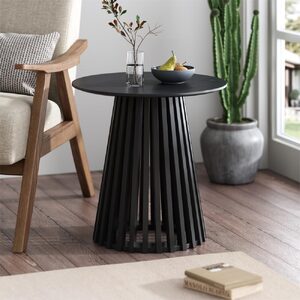 Palmer Charcoal Chic Side Table