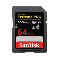 SanDisk 64GB Extreme PRO SDHC and SDXC UHS-II card SDSDXDK-064G-GN4IN