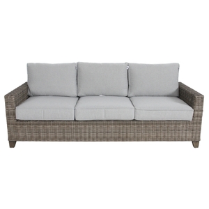 3 Seater Wicker Rattan Outdoor Sofa Chair Lounge