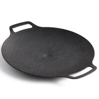 Korean Grill Pan Nonstick 6 Layer 40cm Round BBQ Griddle Indoor or Outdoor Cooking