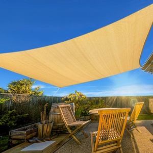 3m x 4m Rectangle Sun Shade Sails for Patios Sun UV Outdoor Canopy Backyard Sunshades