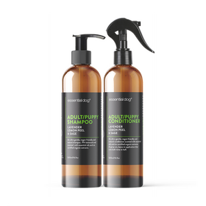 Natural Adult and Puppy Dog Shampoo & Conditioner 2 Pack