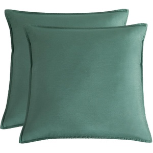 Bamboo Microfibre European Pillowcase x2 (one pair) - Green