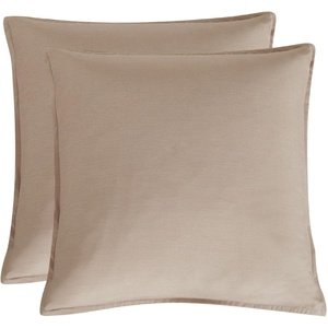 Bamboo Microfibre European Pillowcase x2 (one pair) - Linen