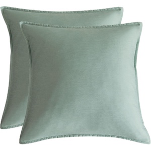 Bamboo Microfibre European Pillowcase x2 (one pair) - Sage Green