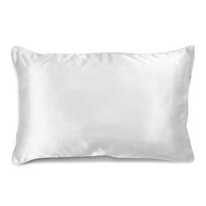 White SILK PILLOWCASE - 51X76CM