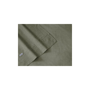 Embre Linen Look Washed Cotton SHEET SET - QUEEN