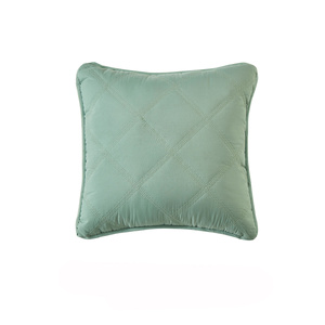 Bianca Barclay Olive Coordinate Square Filled Cushion 43 x 43cm