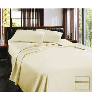 Ramesses 1450TC Egyptian Cotton Sateen Sheet Set Linen King