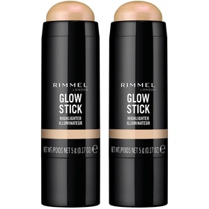 2x Rimmel 5g Glow Stick Highlighter - 002 Bold