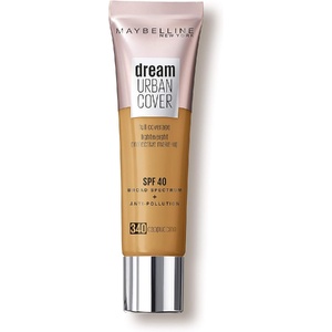 Maybelline Dream Urban Full Cover Liquid Foundation Cappuccino (340) 4.5g 30ml SPF 40