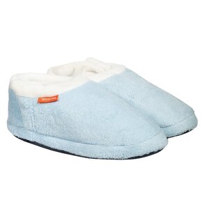 ARCHLINE Orthotic Slippers Closed Scuffs Pain Relief Moccasins - Sky Blue - EUR 36